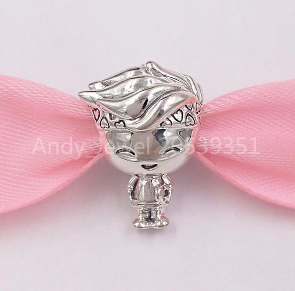 

andy jewel authentic 925 sterling silver beads boy teenager charm charms fits european pandora style jewelry bracelets necklace 3931268, Black