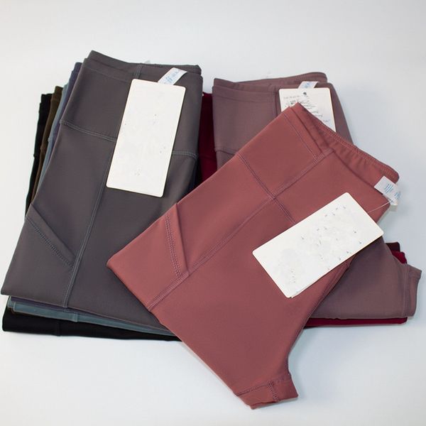 

lu-88 lulus running fitness leggins solid color yoga pants tights leggings skinny high waist bodybuilding gym clothes womens workout