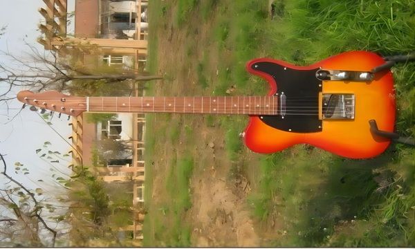 

new arrival custom wooden tl electric guitar maple fingerboard cheap