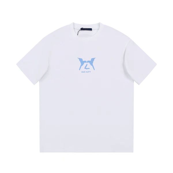 

23ss mens t shirt designer t shirt mens tees pure cotton breathable fashion printing comfortable and versatile matching clothing for couples, White;black