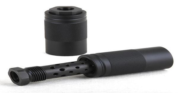 

steel 308 762 58x24 muzzle brake with 1316x16 threaded sleeve7045283