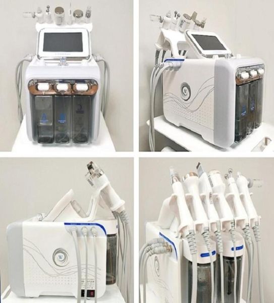 

2020 new 6 in 1 aquasure h2 facial machine with aquapeel hydrogen for beauty salon4451026, Black;white