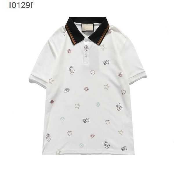 

men's polo shirt designer man fashion horse t shirts casual men golf summer polos embroidery high street trend tee asian size pwqm, White;black