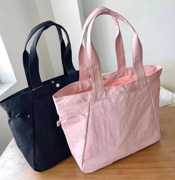 

womens clutch bags designer tote lulu lemon shopping shoulder bags luxury 7a quality handbag storage duffle nylon summer travel bag hand bag