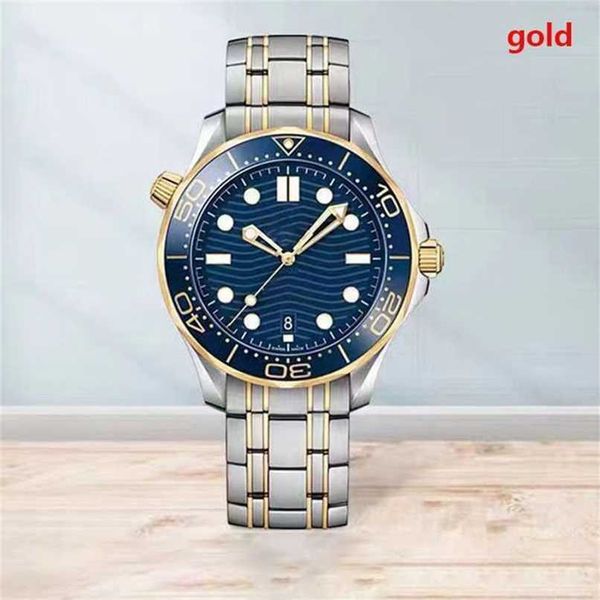 

roles automatic limited watches for men automatic wrist watches 41mm mechanical movement glass back sports sea mens blue silver watchs wrist