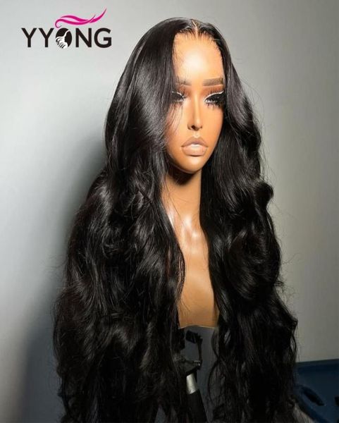 

black 30 inch 134 136 hd transparent front human hair s for women 5x5 closure wig pre plucked 360 lace frontal wig1178292