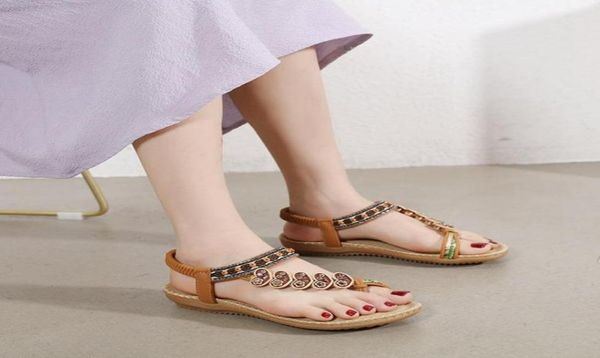 

sandals siketu brand original fashion summer flat womens shoes sandal for women chinese style floral retro knitted string beads8623949, Black