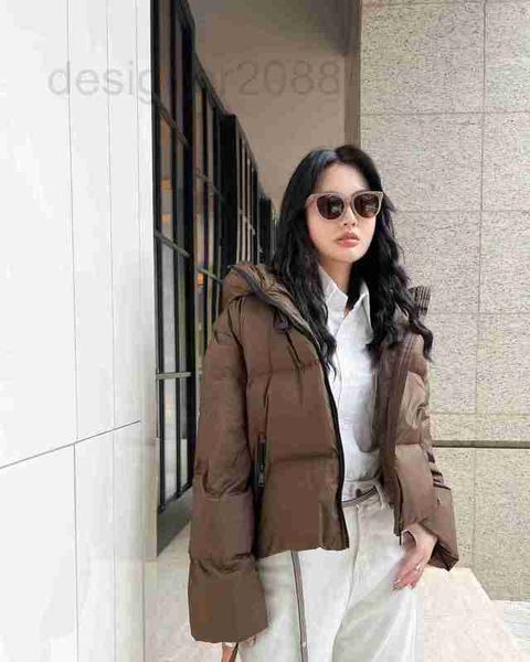 

women's jackets designer brand down jacket bread service new autumn winter metal triangle fashion overcoat casual grade coat christmas, Black;brown