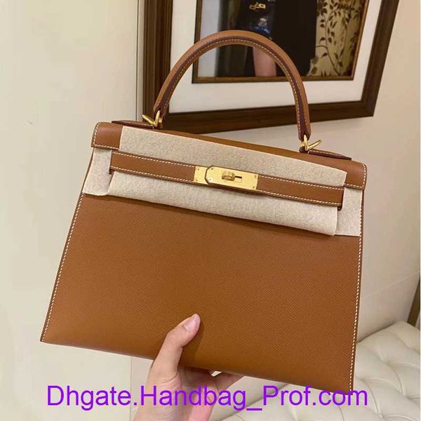 

wholesale 8a quality hemrres kely shoulder handbags of sale 2023 new fashion second generation bag hand rubbing pattern leather mini small h