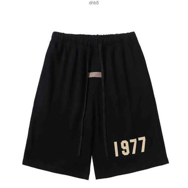 

designer essentail t shirt men&women shorts essent t-shirt casual printed sports suit essentia high street loose short sleeve essen oversize, White;black