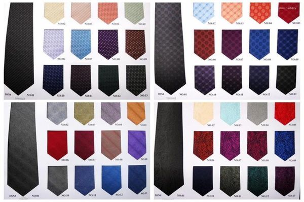 

bow ties 100pcs 100 polyester mens fashion neckwear accessories black yellow pink blue green wine aqua red grey navy purple ora1565942, Black;gray