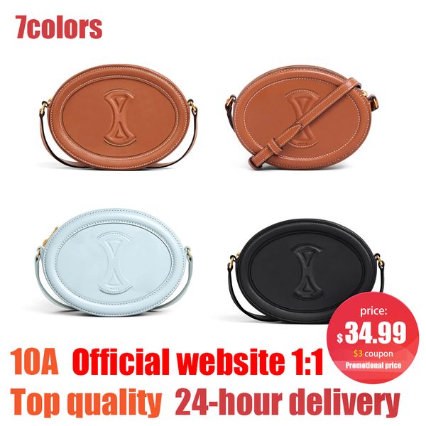 

7 colors triomphes shoulder bags hobo tote lady cowhide luxury men stuff bag cross body fashions travel cosmetic handbag women clutch design