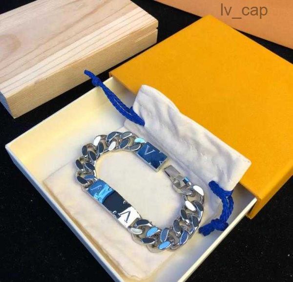 

brand letter bracelets men women boutique bracelet hand chains birthday party valentine's gift wedding jewelry, Black