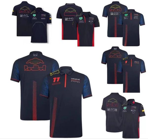 

new f1 racing polo shirt summer outdoor short-sleeved shirt customization
