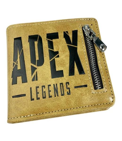 

wallets casual pu wallet game apex legends hidden discount men039s leather zipper poucht credit coin note po cards holder purse5619695, Red;black