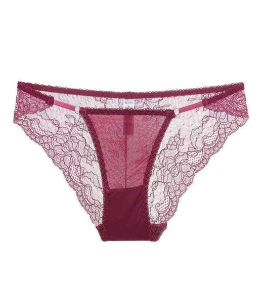 

japanese and korean panties fashion mesh trend comfortable underwear playful hollowed out transparent women039s underwear 3879749, Red;black
