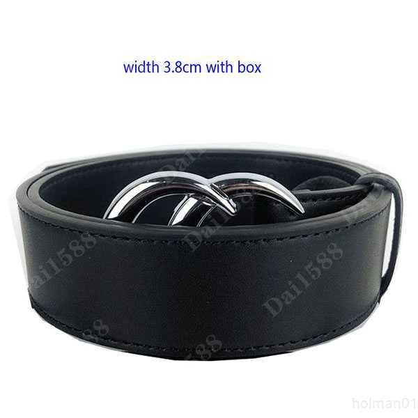 

men classic fashion designers belts womens mens casual letter smooth buckle belt width 2.0cm 2.5cm 2.8cm 3.4cm 3.8cm with box 13x, Black;brown