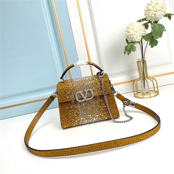 

valantion bag summer bag crossbody beach bags luxurys women handbags diamond inlaid designer crystal mini buckle small handbag uwlp