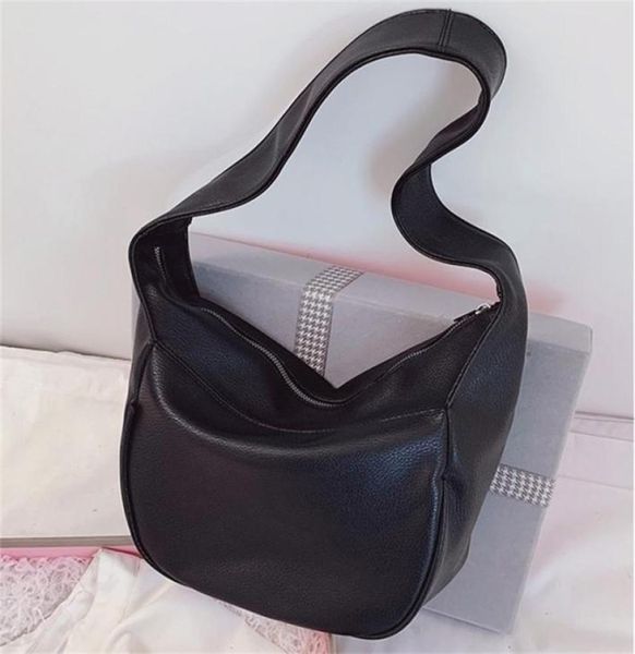 

evening bags dumpling bag for women large capacity shoulder pu leather crossbody trendy messenger handbag armpit purs 2209198564732
