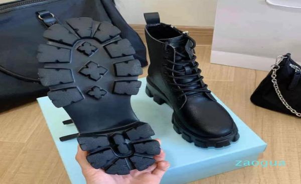 

boots autumn and winter 2022 brand new lace up side zipper martin boots women039s p boots3733161, Black