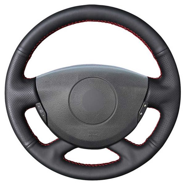 

steering wheel covers black faux leather steering wheel cover for renault laguna 2001-2007 vel satis 2001-2005 grand espace 2003-2008 trafic