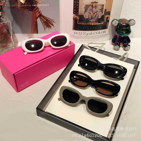 

2023fashion sunglasses 50% retailgentle gm sunglass for spicy girls recommended by yi mengling and new, White;black