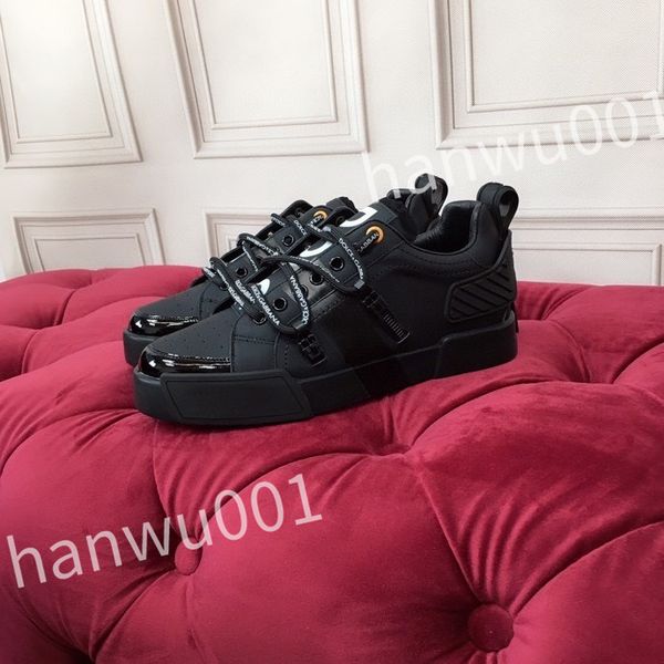 

women's youth fashion shoes men's leather training shoes women's men's fashion fashion casual sports shoes, Black
