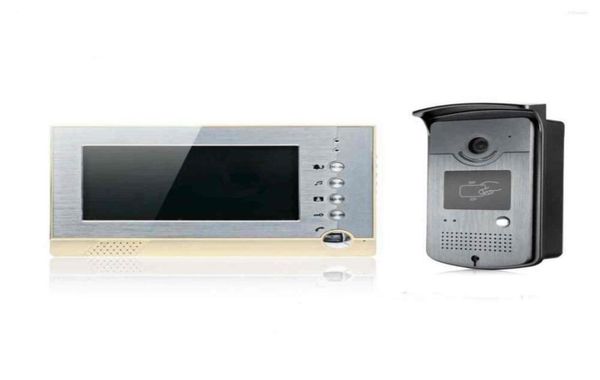 

video door phones manufacturer 7 inch 4 wire intercom system building for villa1881020