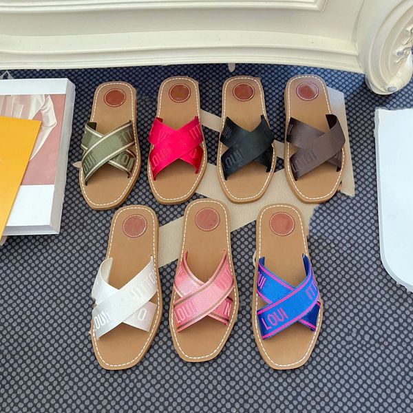 

new pool pillow mules femmes women sandals sunset flat comfort mules padded front strap slippers fashionable easy-to-wear style 01, Black