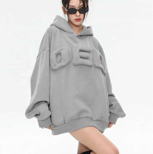

2022 new custom pullover 3d plus size women's hoodie sweatshirt, Black
