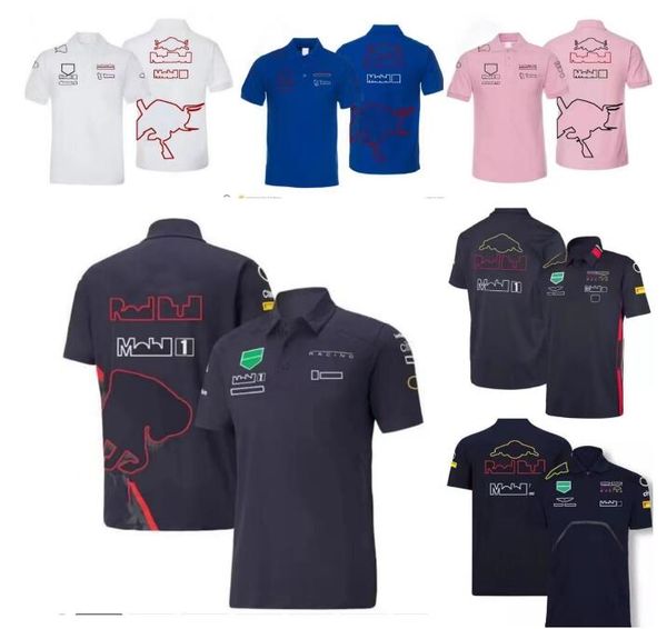 

f1 racing polo shirt summer new team short-sleeved body shirts with custom