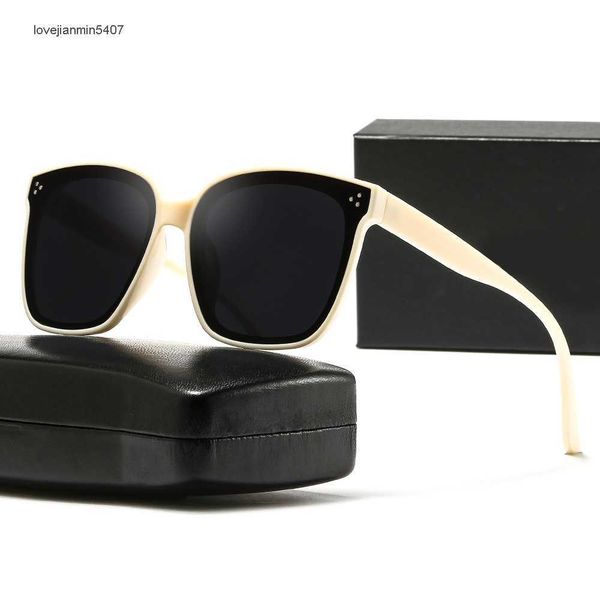

2023fashion sunglasses 65% retailnew polarized sunglass gm net red same ins v brand d17, White;black