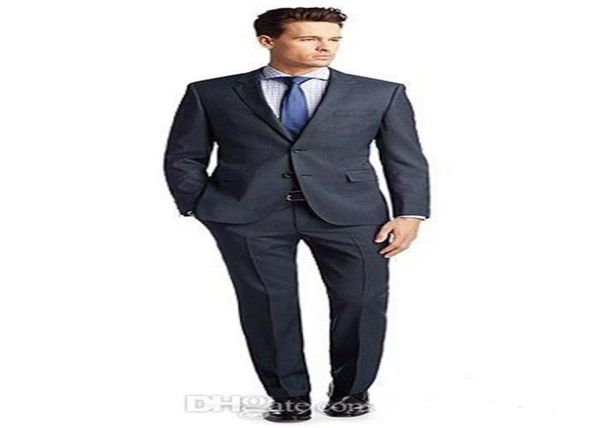 

new slim fits side vent groom tuxedos men business coat men formal dinner party suits jackettrouserstie 6668837555, Black;gray