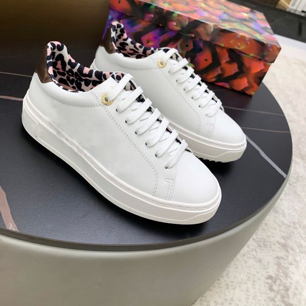 

high-quality low skateboarding sneakers leopard print casual shoes classic embossed running shoes, Black