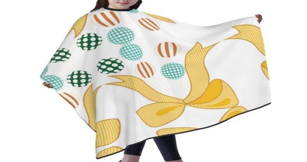 

professional barber cape polyester hair cutting salon cape water and stain resistant apron cutting hair christmas decoration6799717