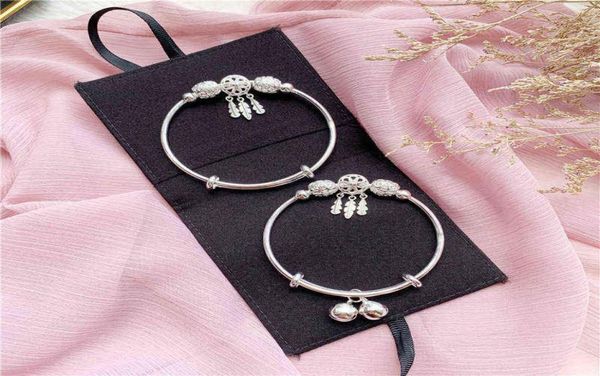 

s925 sterling silver electroplated dreamnet bell bracelet women039s adjustable temperament and fashion9618952, Golden;silver