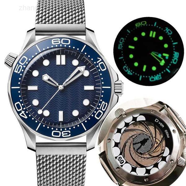 

new release watches 60th anniversary watch ceramic bezel luminous 42mm men orologio mens luxury designer automatic movement mechanical montr, Slivery;golden