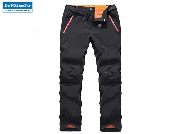 

skiing pants winter women ski waterproof soft shell fleece pant thicken outdoor thermal snowboard trousers snow9614151