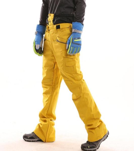 

skiing bib pants goexplore snowboard pants men women waterproof windproof breathable thermal winter mountain sport snow trousers s6184663
