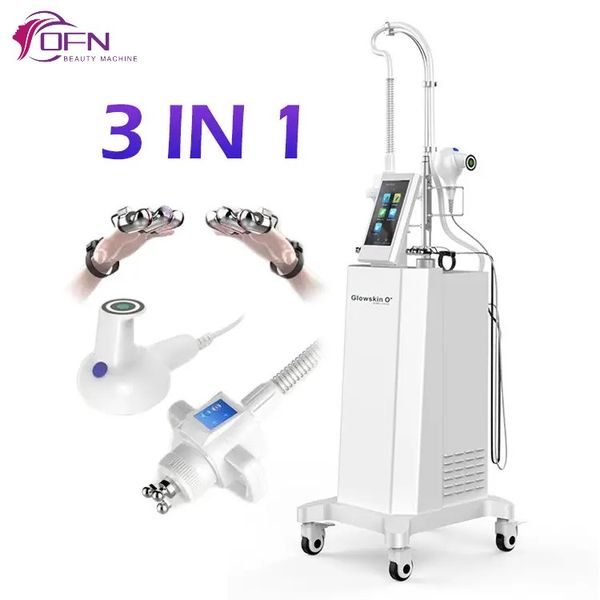 

multifunctional body shaping skin tightening fat reduce weight loss slimming rf vacuum cavitation rotating machine suction