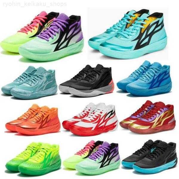 

ball lamelo mb 2 basketball shoes men mb.02 02 honeycomb phoenix phenom flare lunar year jade white 2023 sport trainers sneakers, Black