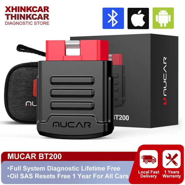 

automotive repair kits mucar bt200 bluetooth automotive obd2 scanner for auto full system diagnostic tools oil sas scan eobd diagnosis o2 se