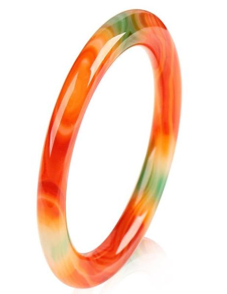 

women jade bangles bracelets red jade stone round bar circle bangles gift for female039s fashion jewelry9097136, Black
