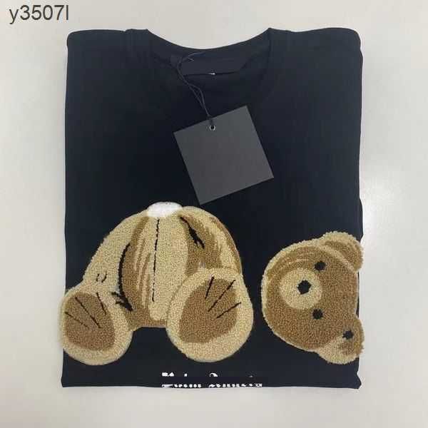 

mens t shirt designer clothes black white summer loose embroidery fashion casual luxurys tees street shorts sleeve size s-2xl 5p6g, White;black