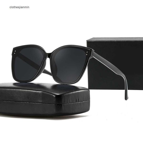 

2023 luxury fashion sunglasses factory% 80 retail xiao yang brother gm sunglass 2021 net red big face polarized uv proof men's and wome, White;black