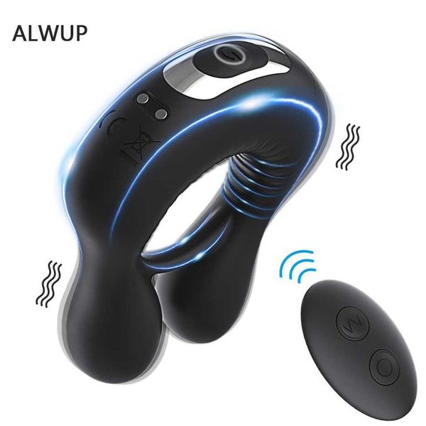 

wireless remote control vibration cock delay penis men semen lock ring toys for couples goods 18 60% factory outlet sale