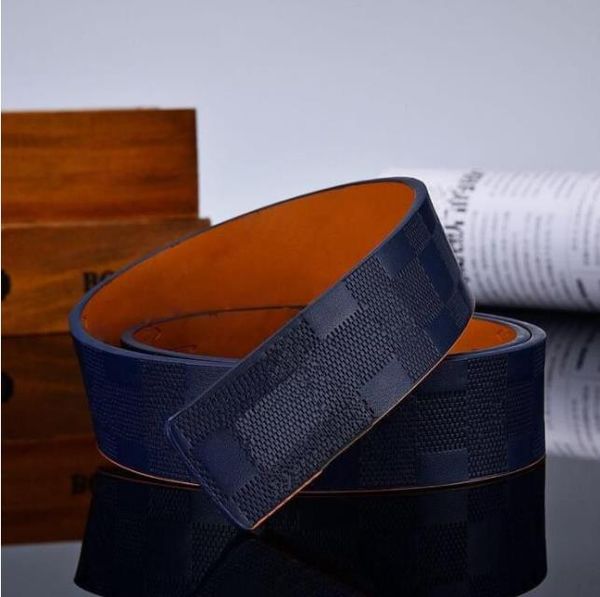 

men 524 designer belt classic fashion casual letter smooth buckle womens mens leather belt width 3.8cm with orange box size 105-125 efafaa, Black;brown