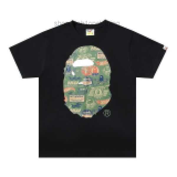 

t-shirts a bathing ape gorilla head camo 2023 white tee 5 lhu6 35, White;black