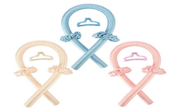 

hair curler heatless rod headband no heat curlers ribbon rollers sleeping soft curl bar wave formers diy styling tool 2203049371757