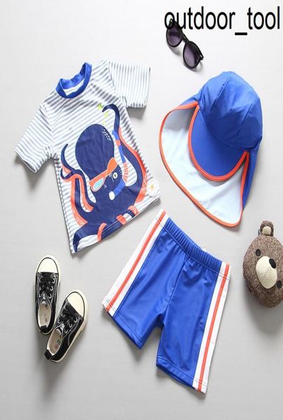 

17y boys swimsuit 3 pieces swimming suit for kid boys upf50 baby toddler surfing suit kids beachwearsw380 kids biki4983668